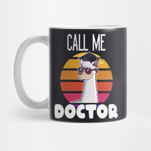 Call me Doctor Lama graduate funny gift Mug